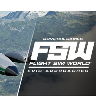 Flight Sim World - Epic Approaches Mission Pack DLC Steam Key EUROPE